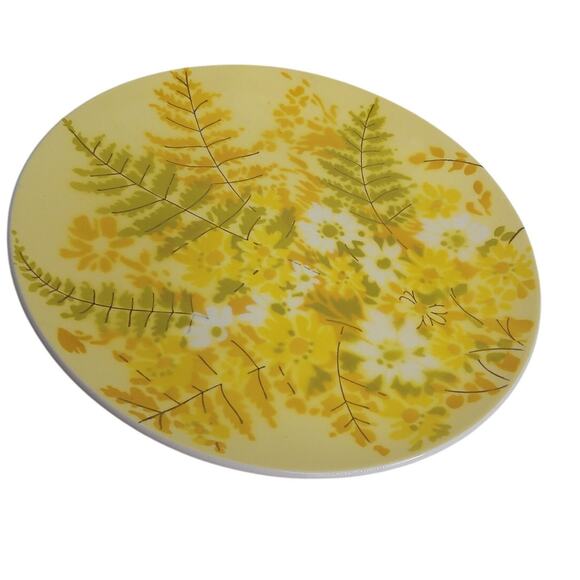 Vintage Mikasa Country Fashions Wild Blossoms Serving Platter Chop Plate - Picture 5 of 7